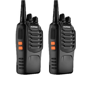 Talkie-walkie portable d'origine Baofeng BF-888S voiture UHF 5W 400-470MHz BF888s Radio bidirectionnelle pratique YOUPIN