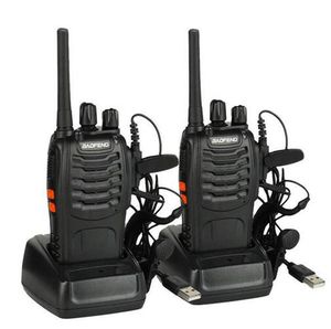 Talkie-walkie portatif d'origine Baofeng BF-88E 1500 mAh PMR 16 canaux BF88E Radio pratique