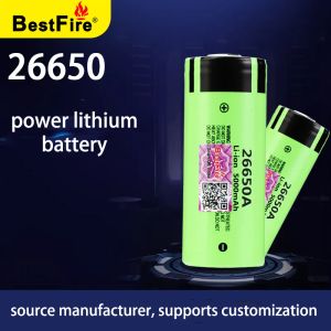 Batterie originale Bestfire 26650 5000 mAh 3.7 V batterie au lithium rechargeable courant de décharge 25A IMR meilleures batteries de feu