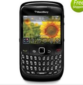 Original Blackberry 8520 2.46 pouces 2MP clavier QWERTY WIFI 2G GSM remis à neuf téléphone portable débloqué