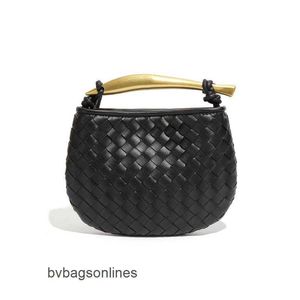 Original Bottegs Venetas sd Jodie Bag Nueva serie de sardinas bolso tejido a mano Moda casual mini bolso Tendencia de un solo hombro cruzado para mujer WU7X27NK 18R9