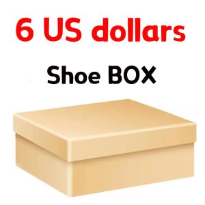 Boîte d'origine US 6 8 10 15 dollars pour les chaussures vendues dans la boutique en ligne