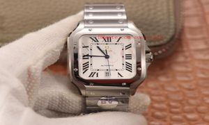 Boîte d'origine Waterproof Watch XL 42mm Fashion Square Mover Watch Mécanique Automatique Homme Sapphire Watchesk97423669