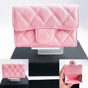 10a channel Monederos para mujer Diseñadores cc tarjetero carteras tarjetero caviar piel de cordero Cuero de lujo para hombre monedero monedero Monedero para llaves poke tarjetero llavero