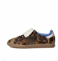 Designer original décontracté Pays de Galles Bonner Chaussures Leopard Print Mens Womens Chaussures de course extérieures Sneakers de créateurs Sports Trainers