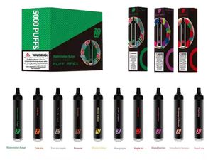 Cigarrillo electrónico original ZOOY 5000 Puffs Desechable Vape Pen 12ml con batería recargable de 550mah XXL savage max cup 6000 bobina de malla 5%