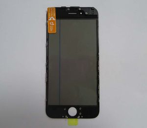 Original Front Touch Screen Panel Outer Glass Lens + Cold Press Middle Frame Bezel + OCA+Polarizer Film for iPhone 5 5C 5s LCD Sreen