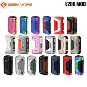 Original Geekvape Aegis Legend 2 Mod 200W TC L200 a-lock IP68 Support double batterie 18650 pour Cigarette électronique réservoir Sub Ohm