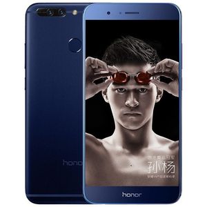Téléphone portable d'origine Huawei Honor V9 4G LTE 6 Go de RAM 64 Go de 128 Go de ROM Kirin 960 Octa Core Android 5.7 