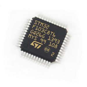 Nuevos circuitos integrados originales STM32F103C8T6 STM32F103 ic chip LQFP-48 72MHz 64KB microcontrolador