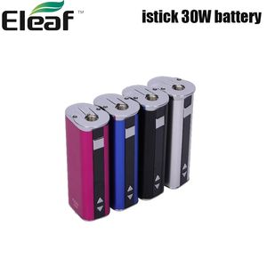 Batterie d'origine iSmoka Eleaf iStick 30W Mod 2200mAh batterie uniquement écran OLED VV VW Mode 510 ego E Cigarette Vape authentique