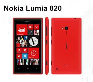 Lumia 820 d'origine Nokia Windows Phone 8 ROM Caméra 8 Go 8.0MP Nokia 820 rénové Téléphone