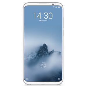 Téléphone portable d'origine Meizu 16 Plus 4G LTE 6 Go de RAM 128 Go de ROM Snapdragon 845 Octa Core Android 6,5 pouces 20MP ID d'empreinte digitale Smart Mobile Phone