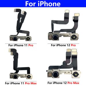 Nouvelle caméra frontale d'origine pour iPhone 11 12 13 14 Pro Max Plus Mini Cabine flexible de la caméra frontale