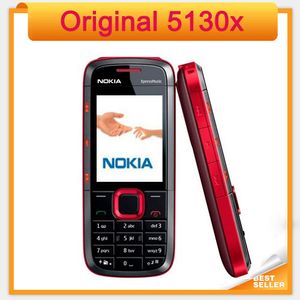 Téléphone portable d'origine débloqué Nokia 5130 XpressMusic avec clavier russe