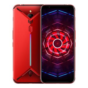 Téléphone portable d'origine Nubia Red Magic 3 4G LTE Gaming 6 Go de RAM 64 Go 128 Go de ROM Snapdragon 855 Android 6,65 pouces plein écran 48,0MP 5000mAh ID d'empreintes digitales Smart Mobile Phone