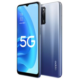 Original Oppo A55 5G Teléfono móvil 4GB 6GB 8GB RAM 128GB ROM MTK 700 Octa Core Android 6.5 "Pantalla completa 13MP 5000mAh Face ID Teléfono celular inteligente con huella digital