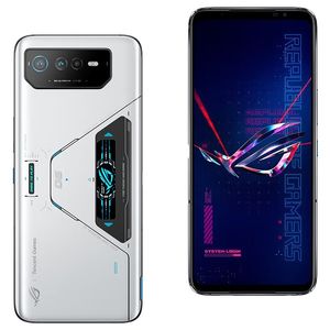 Téléphone portable d'origine Oppo ASUS ROG 6 Pro 5G Gaming 18 Go de RAM 512 Go de ROM Snapdragon 50.0MP NFC 6000mAh Android 6.78