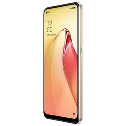 Teléfono móvil original Oppo Reno 8 5G 12GB RAM 256GB ROM Octa Core MTK Dimensity 1300 50.0MP NFC Android 6.43 "90Hz AMOLED Pantalla completa Identificación de huellas dactilares Face Smart Cellphone