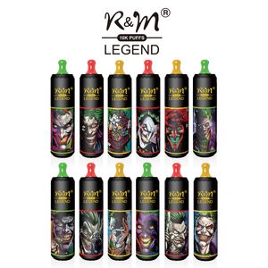 Original RM LEGEND 10000 puff10K stylo vape jetable Type-C charge contrôle du flux d'air inférieur nouvelle technologie bobine de maille gros nuage et bons goûts cigarettes électroniques