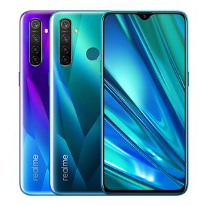 Téléphone portable d'origine Realme Q 4G LTE 8 Go de RAM 128 Go de ROM Snapdragon 712 Octa Core 6.3 