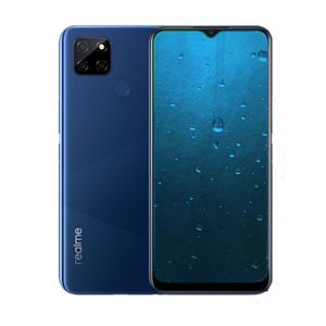 Téléphone portable d'origine Realme Q2i 5G 4 Go de RAM 128 Go de ROM MTK 720 Android 6,5 pouces Plein écran LCD 13MP 5000mAh ID d'empreinte digitale Téléphone portable intelligent