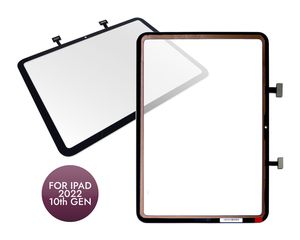 Digitalizador de pantalla táctil Original para ipad 10 2022 ipads 10th A2757 A2696 Tablet PC reemplazo de pantallas Lcd piezas negro