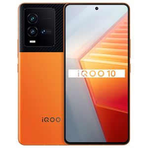 Téléphone portable d'origine Vivo IQOO 10 5G 8 Go 12 Go RAM 256 Go 512 Go ROM Snapdragon 8 Plus Gen 1 50.0MP AF NFC Android 6.78 