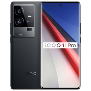 Téléphone portable de jeu d'origine Vivo IQOO 11 Pro 5G intelligent 12 Go de RAM 256 Go de ROM Snapdragon 8 Gen2 50MP NFC Andriod 6,78