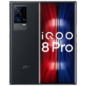 Original Vivo IQOO 8 Pro 5G Teléfono móvil 8GB RAM 256GB ROM Snapdragon 888 Plus 50.0MP AR AF OTG NFC Android 6.78 