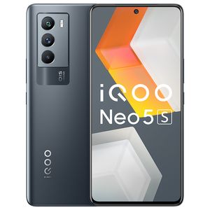 Téléphone portable d'origine Vivo IQOO Neo 5S 5G 12 Go de RAM 256 Go de ROM Octa Core Snapdragon 888 48.0MP NFC Android 6.62