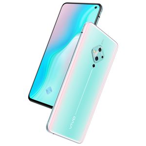 Téléphone portable d'origine Vivo S5 4G LTE 8 Go de RAM 128 Go de ROM Snapdragon 712 Octa Core Android 6,44 pouces 48MP ID d'empreinte digitale Face Smart Mobile Phone