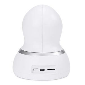 Original Xiaoyi YI 1080p Cámara domo Sistema de seguridad para el hogar WiFi Cámara IP Rotación de 360 grados Visión nocturna Detección de movimiento Bidireccional - Blanco (E