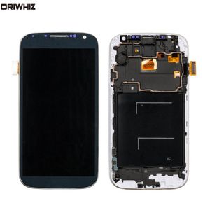 ORIWHIZ LCD para SAMSUNG Galaxy S4 Pantalla LCD con marco GT-i9505 i9500 i9505 i337 i9506 i9515 Digitalizador de pantalla táctil