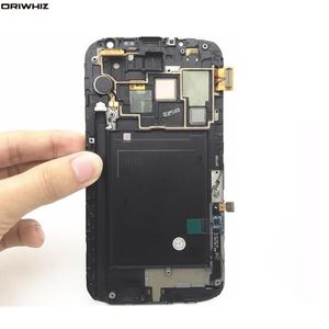 ORIWHIZ LCD d'origine pour Samsung Galaxy Note 2 N7100 N7105 écran tactile LCD avec cadre pièces de rechange d'assemblage complet