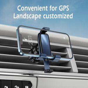 Ossky G3 gravité voiture support pour téléphone évent montage Clip Auto GPS support de téléphone portable pour iPhone 13 12 Xiaomi Huawei Samsung