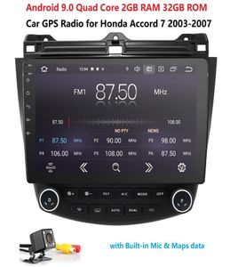Ossuret 101Android 90 CAR RADIO GPS Navigation pour Honda Accord 7 20032007 Multimedia DVR SWC FM CAMIN BT USB DAB DTV OBD PC7379285