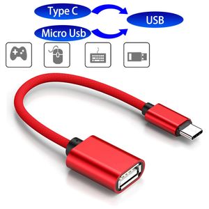 Adaptateur de câble Micro USB OTG transfert de données Micro USB mâle vers USB 2.0 A femelle pour Samsung Xiaomi HTC téléphone Android connecteur OTG