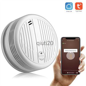 Other Alarm Accessories Tuya WiFi Smoke Alarm Fire Protection Smoke Detector Smokehouse Combination Fire Alarm Home Security System Firefighters x0718