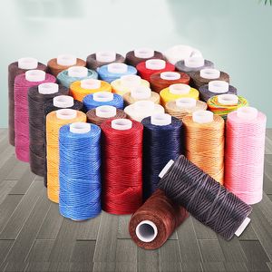 Autres arts et métiers Fil de cire 150D 50 m rond pour reliure de livre Cuir Outil de ligne Couture à la main Épaisseur Chaussures DIY Fil ciré de haute qualité pour la couture du cuir 1 mm