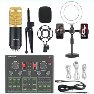 Autres accessoires AV La carte son V9xpro peut être connectée à un microphone de casque de téléphone d'ordinateur pour enregistrer la diffusion en direct et chanter Origin 230801