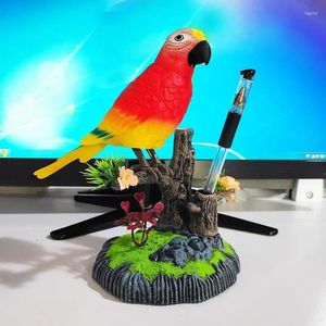 Autres fournitures d'oiseaux Birds Electronic Toy Voice Contrôle interactif Festival Gift Simulation Talking Parrot Education for Children