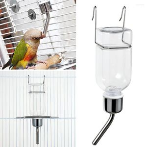 Autres fournitures d'oiseaux Portable Mangeoires automatiques Distributeur d'eau Bouteilles suspendues pour petit animal Lapin Chat Boire Alimentation Pet