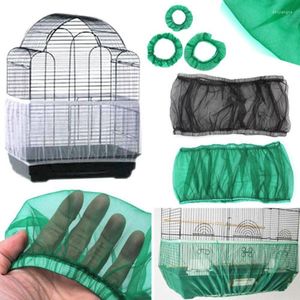 Other Bird Supplies Receptor Seed Guard Nylon Mesh Parrot Cover Soft Easy Cleaning Airy Fabric Cage Catcher