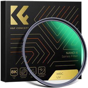 Autres produits pour appareils photo K F Concept Objectif de filtre UV Protection multicouche Revêtements nanotechnologiques Ultra Slim 49 mm 52 mm 58 mm 62 mm 67 mm 77 mm 86 mm 95 mm 231006