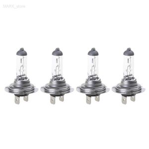 Autres lumières de voiture 4x H7 55W 12V 4000K H7 PX26D 55W Phare halogène au xénon Ampoule blanche Ampoule externe automobile LightsL204