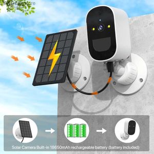 Otras cámaras CCTV 1080p Solar IP Solar IP Outdoor Battery Battery Wifi WiFi Wireless PIR Motion Security Camera Video Vigilancia P2P ICSEE Y240403