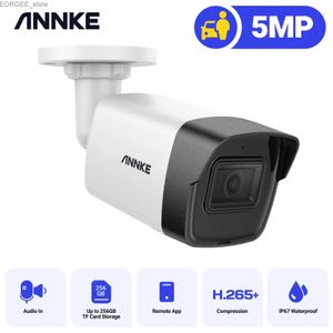 Autres caméras de vidéosurveillance Annke Smart 3K 5MP Poe Security Camera Human / Car Detection IP Cam Surveillance Caméras avec enregistrement audio IR Night Vision Y240403