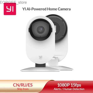 Otras cámaras de CCTV Yi 1080p Smart Home Camera Interior Ai Human/Dog Cat Wifi Security Cam Sistema de vigilancia con zona de actividad de la visión nocturna Y240403