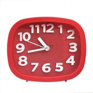 Otros relojes Accesorios Silencioso Sin tictac Retro Vintage Despertador Escritorio Pequeño Reloj Color Caramelo Redondo Mini Despertador Para Dormitorio OficinaL2403